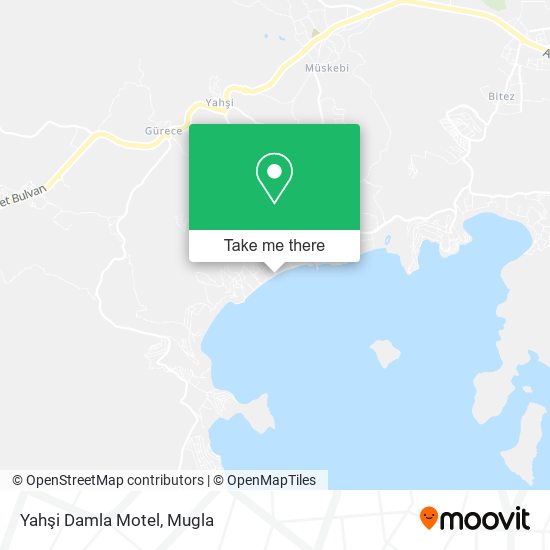 Yahşi Damla Motel map