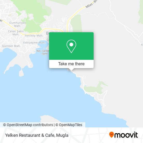 Yelken Restaurant & Cafe map