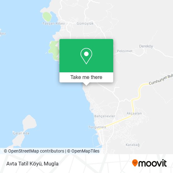 Avta Tatil Köyü map