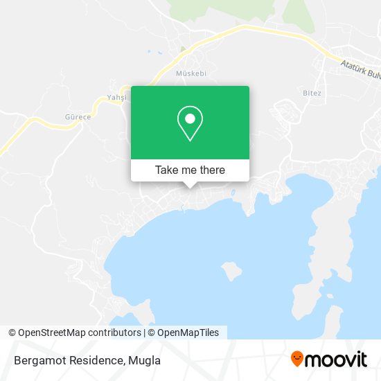 Bergamot Residence map