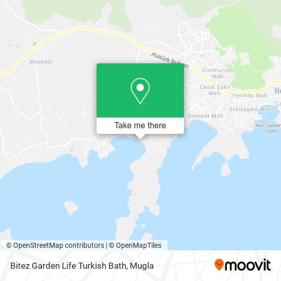 Bitez Garden Life Turkish Bath map
