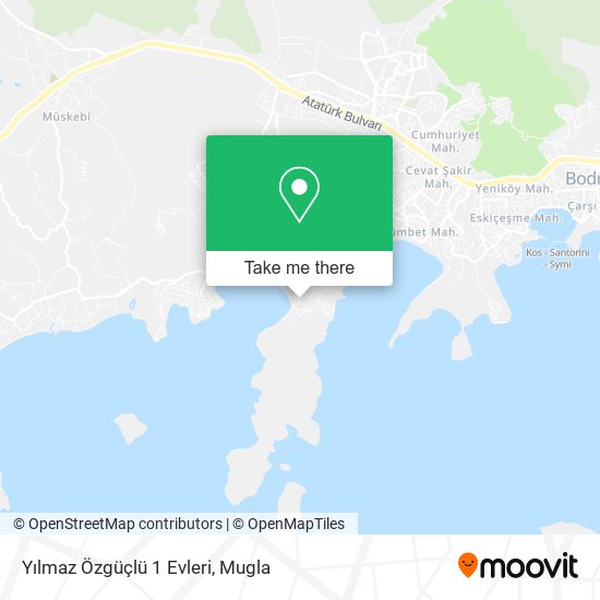 Yılmaz Özgüçlü 1 Evleri map