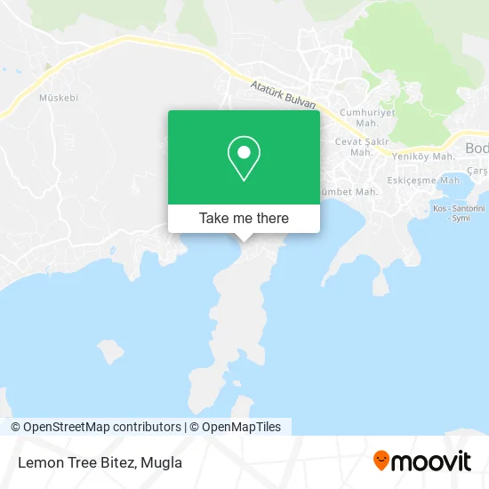 Lemon Tree Bitez map