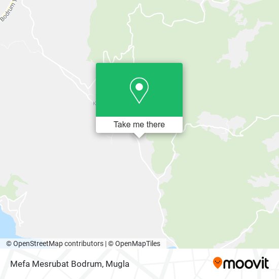 Mefa Mesrubat Bodrum map