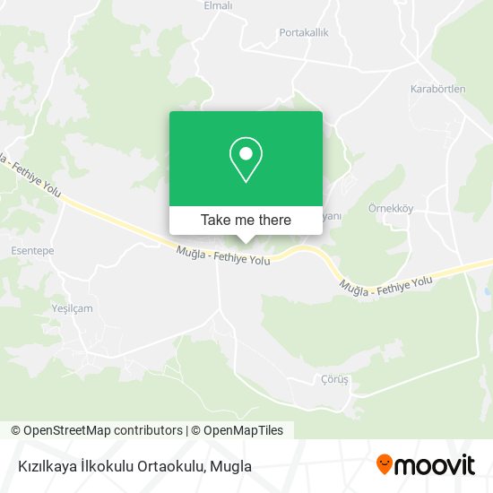 Kızılkaya İlkokulu Ortaokulu map