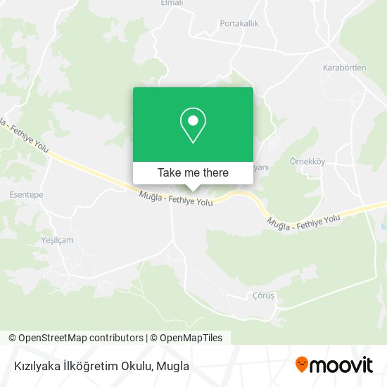 Kızılyaka İlköğretim Okulu map