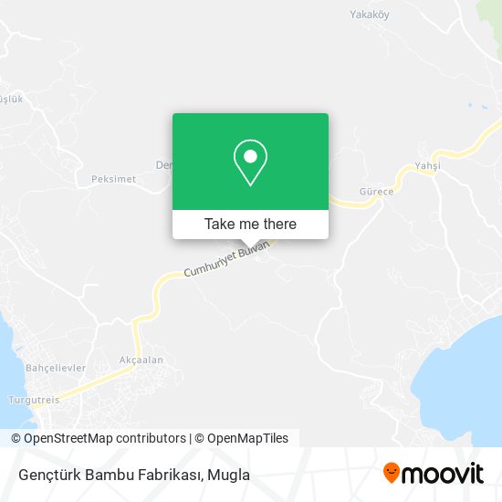 Gençtürk Bambu Fabrikası map