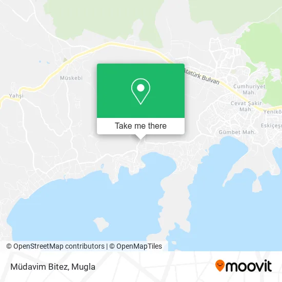 Müdavim Bitez map