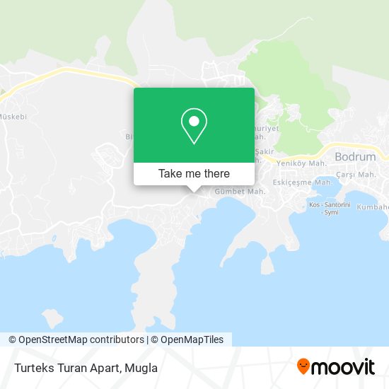 Turteks Turan Apart map