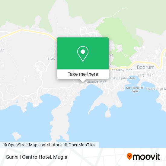 Sunhill Centro Hotel map