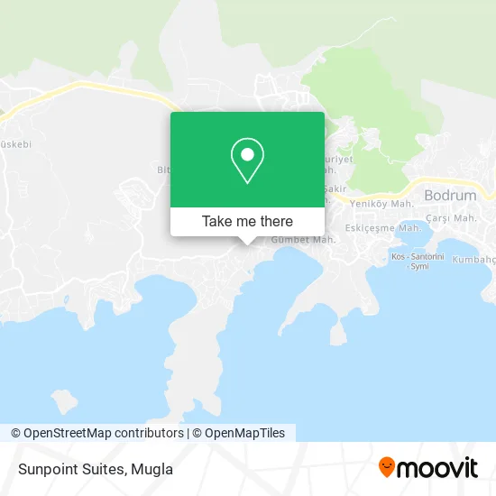 Sunpoint Suites map