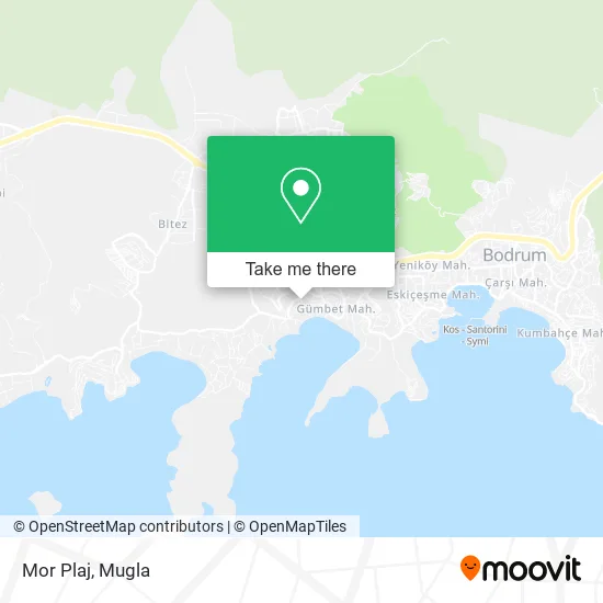 Mor Plaj map