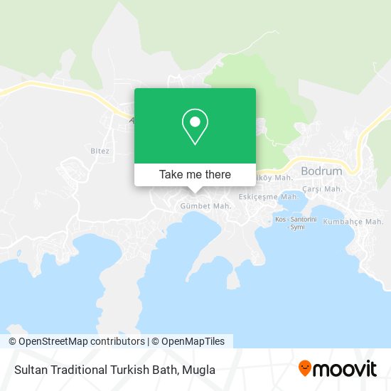 Sultan Traditional Turkish Bath map