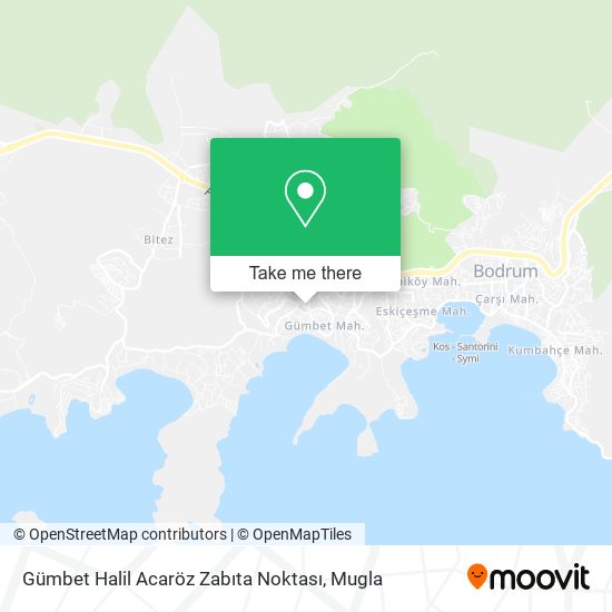 Gümbet Halil Acaröz Zabıta Noktası map