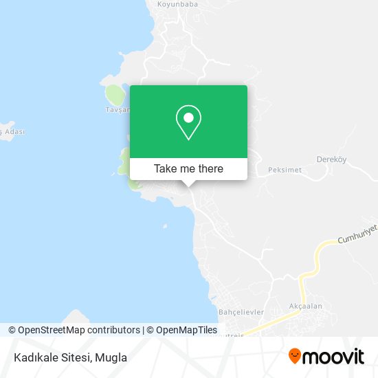 Kadıkale Sitesi map
