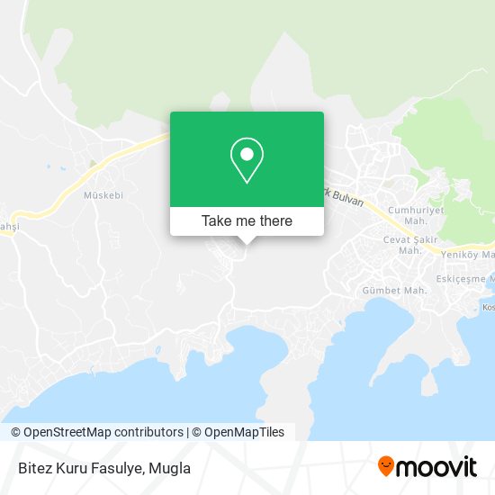Bitez Kuru Fasulye map