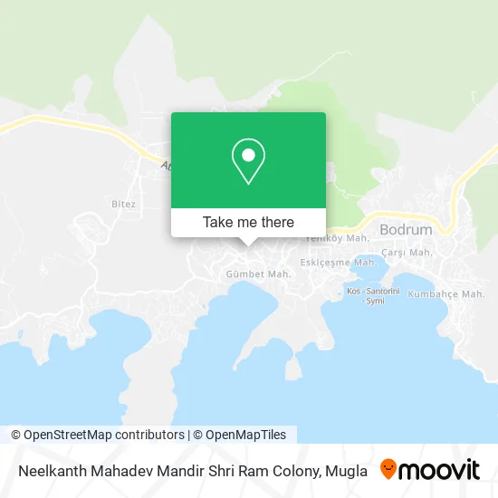 Neelkanth Mahadev Mandir Shri Ram Colony map