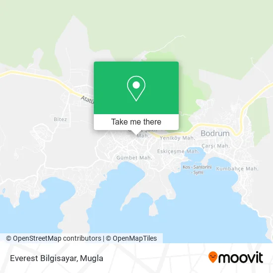 Everest Bilgisayar map