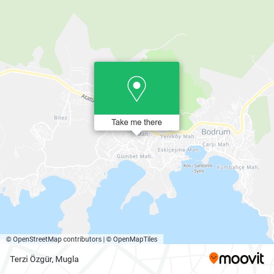 Terzi Özgür map