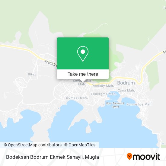 Bodeksan Bodrum Ekmek Sanayii map