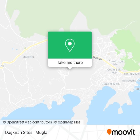 Daşkıran Sitesi map