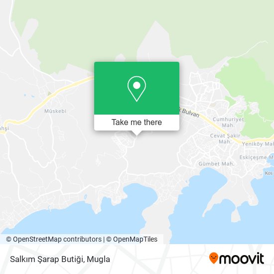 Salkım Şarap Butiği map