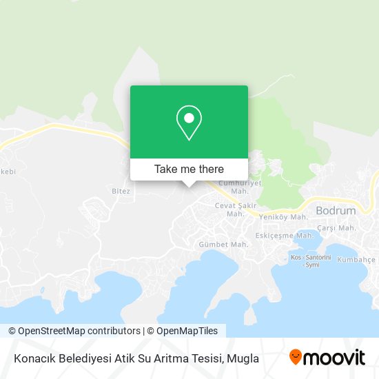 Konacık Belediyesi Atik Su Aritma Tesisi map
