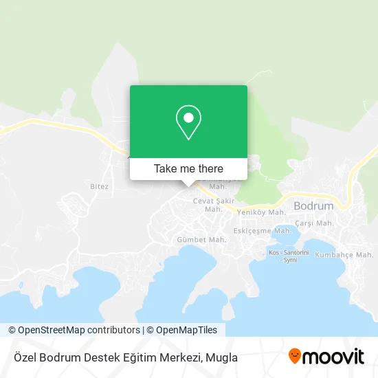 Özel Bodrum Destek Eğitim Merkezi map