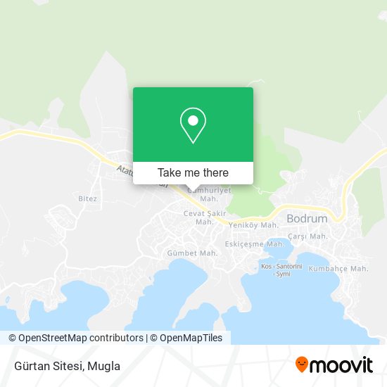 Gürtan Sitesi map