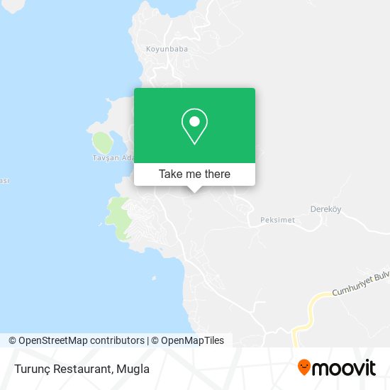 Turunç Restaurant map