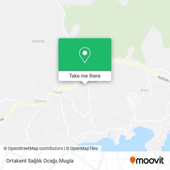 Ortakent Sağlık Ocağı map
