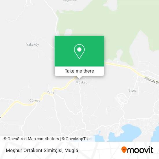 Meşhur Ortakent Simitçisi map
