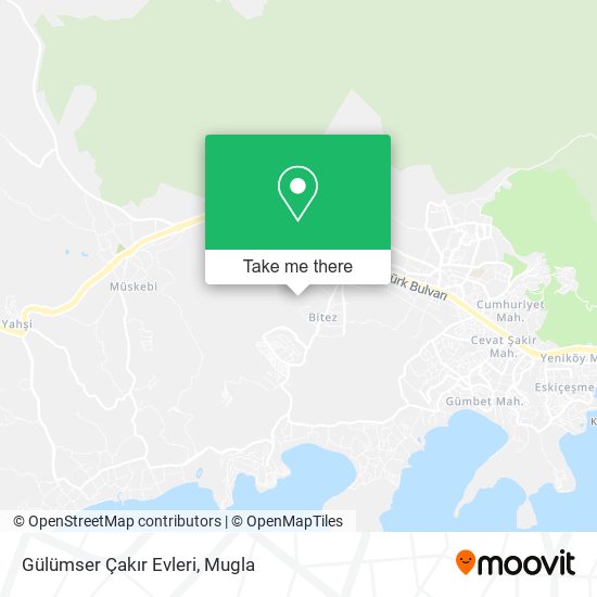 Gülümser Çakır Evleri map