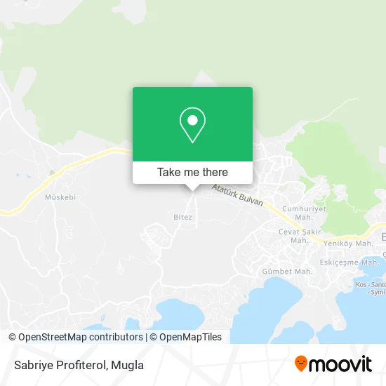 Sabriye Profiterol map
