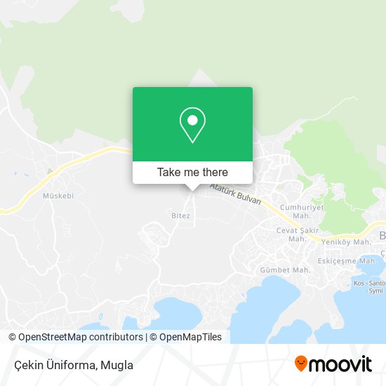 Çekin Üniforma map