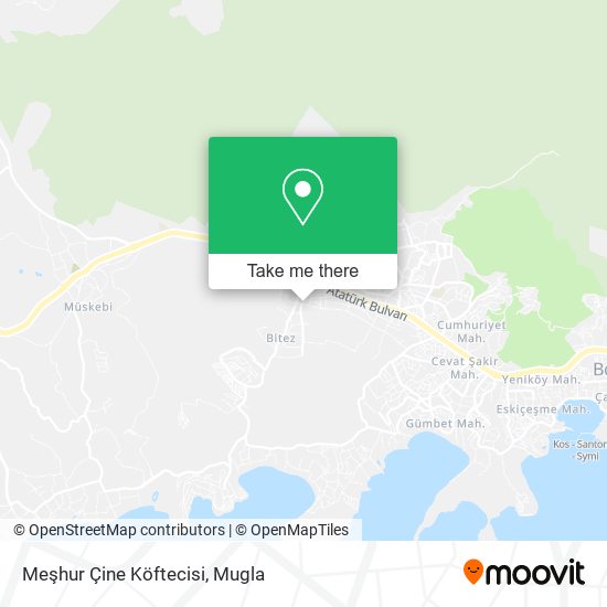 Meşhur Çine Köftecisi map