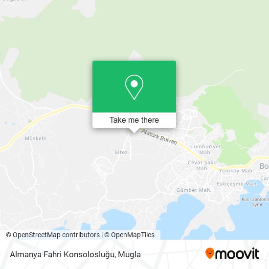 Almanya Fahri Konsolosluğu map