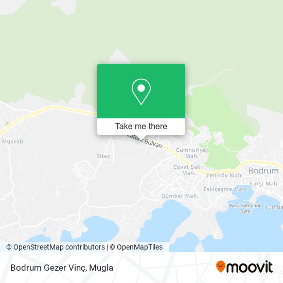 Bodrum Gezer Vinç map