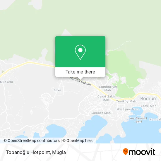 Topanoğlu Hotpoint map