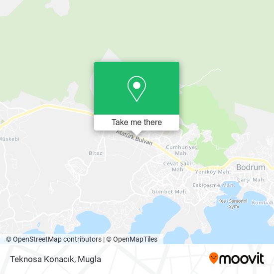 Teknosa Konacık map