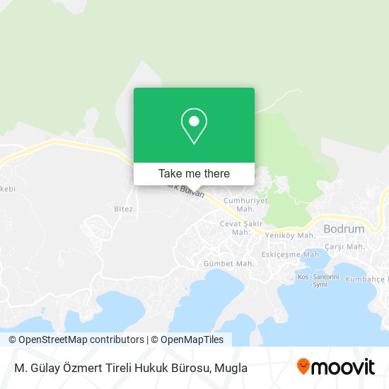 M. Gülay Özmert Tireli Hukuk Bürosu map