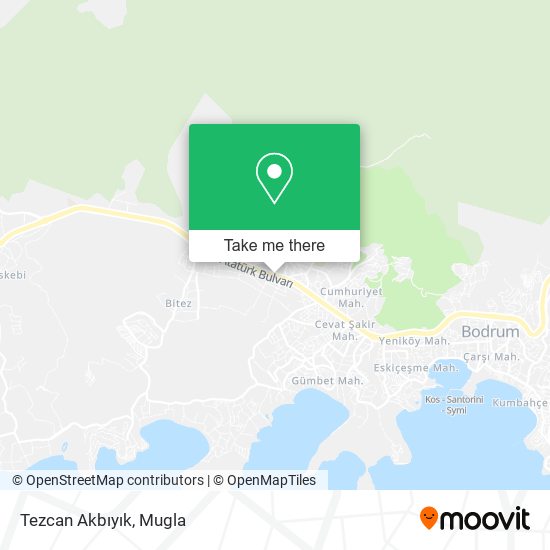 Tezcan Akbıyık map