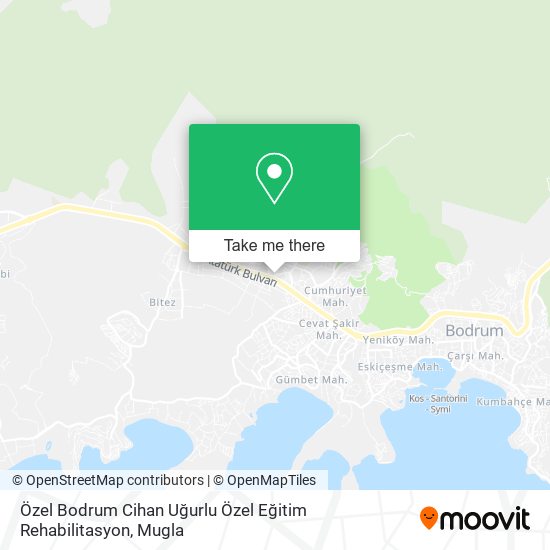 Özel Bodrum Cihan Uğurlu Özel Eğitim Rehabilitasyon map