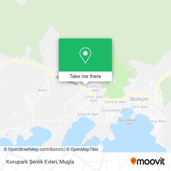 Korupark Şenlik Evleri map
