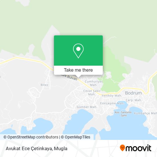 Avukat Ece Çetinkaya map