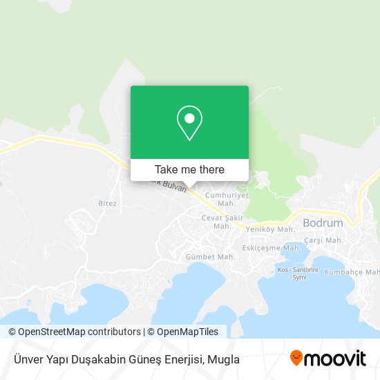 Ünver Yapı Duşakabin Güneş Enerjisi map