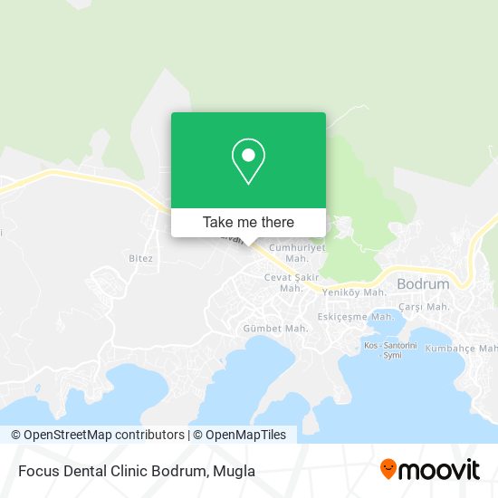Focus Dental Clinic Bodrum map