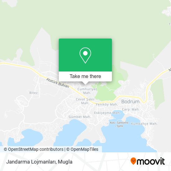 Jandarma Lojmanları map