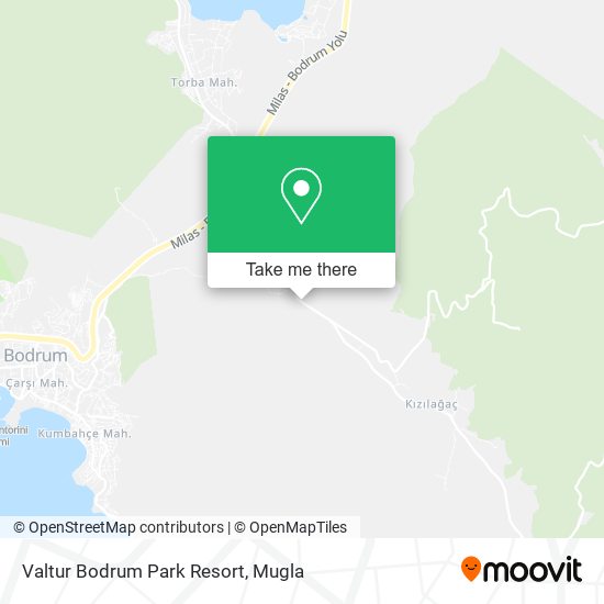 Valtur Bodrum Park Resort map