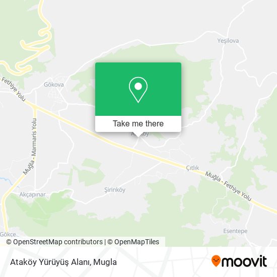 Ataköy Yürüyüş Alanı map